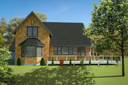 French Country House Plan #2464-00088 Elevation Photo