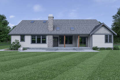 Craftsman House Plan #2464-00089 Elevation Photo
