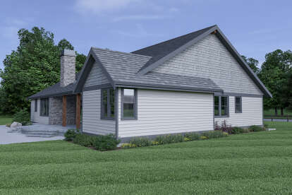 Craftsman House Plan #2464-00089 Elevation Photo