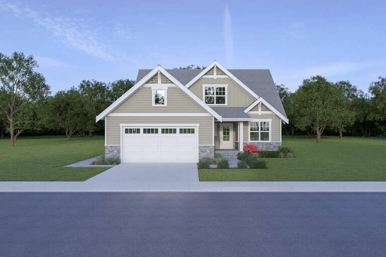House Plan House Plan #28599 Front Elevation