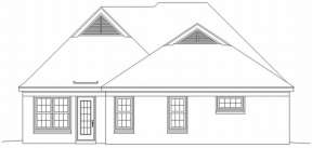 Traditional House Plan #053-00444 Elevation Photo