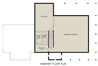 Basement for House Plan #940-00713