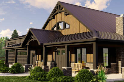 Barn House Plan #5032-00214 Elevation Photo