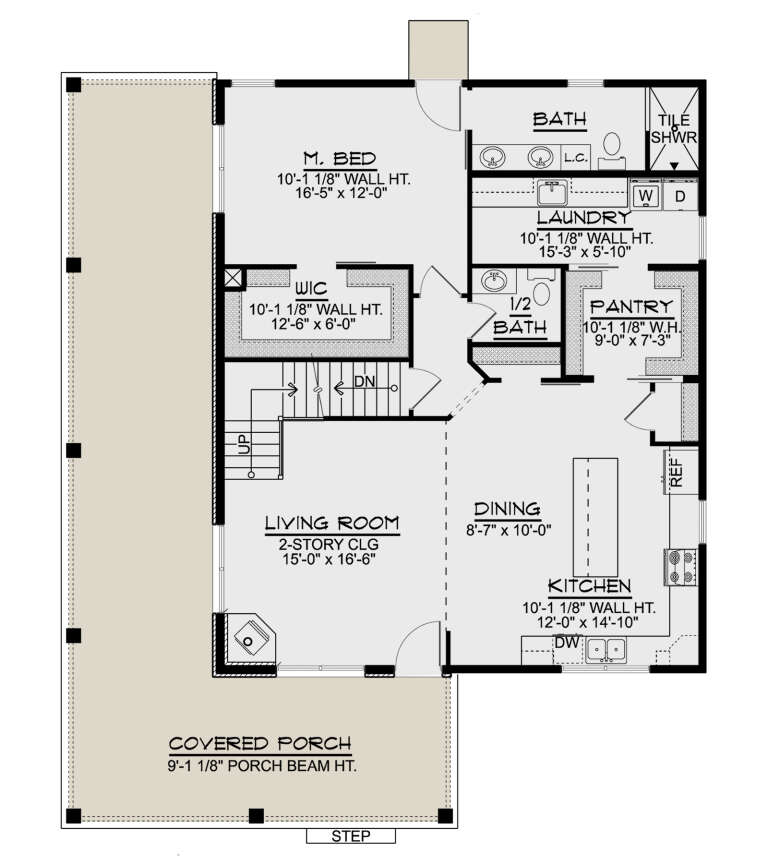 House Plan House Plan #28603 Drawing 1