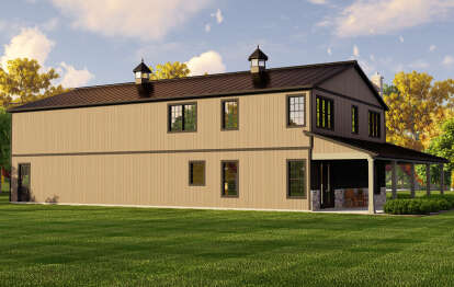 Barn House Plan #5032-00216 Elevation Photo