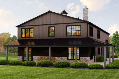 Barn House Plan #5032-00216 Elevation Photo