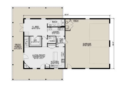 Main Floor for House Plan #5032-00218