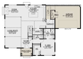 Main Floor for House Plan #5032-00219