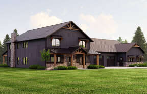 Barn House Plan #5032-00220 Elevation Photo