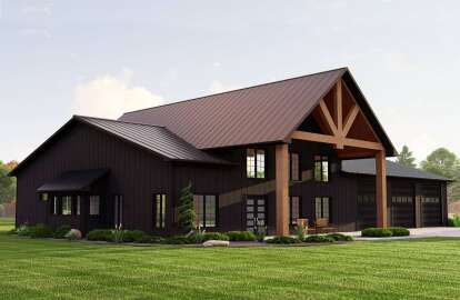 Barn House Plan #5032-00221 Elevation Photo