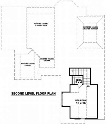 Floorplan 2 for House Plan #053-00445