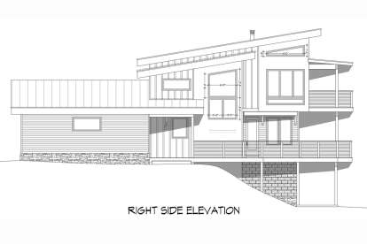 Contemporary House Plan #940-00714 Elevation Photo