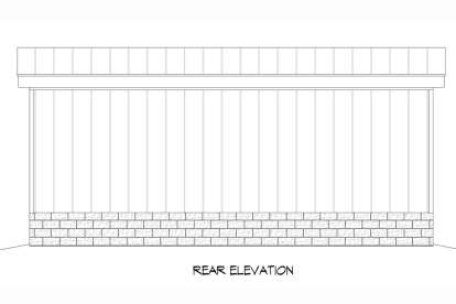 Modern House Plan #940-00715 Elevation Photo