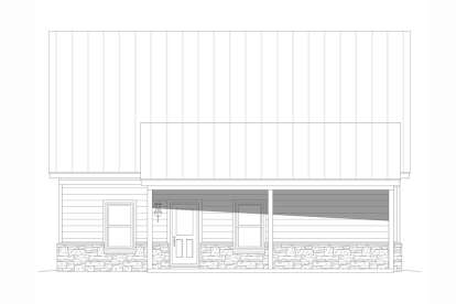 Barn House Plan #940-00716 Elevation Photo