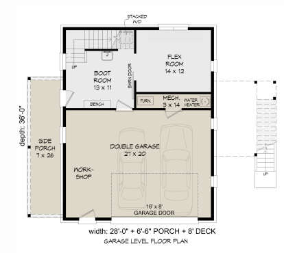 House Plan House Plan #28612 Drawing 1
