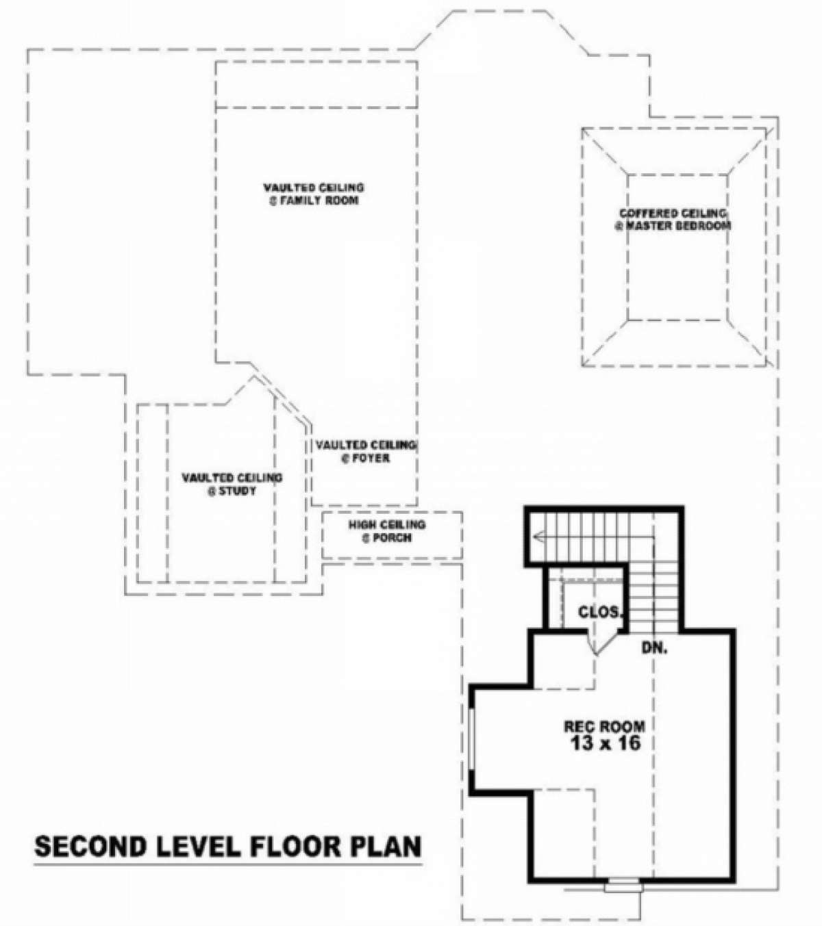 Floorplan 2 for House Plan #053-00446