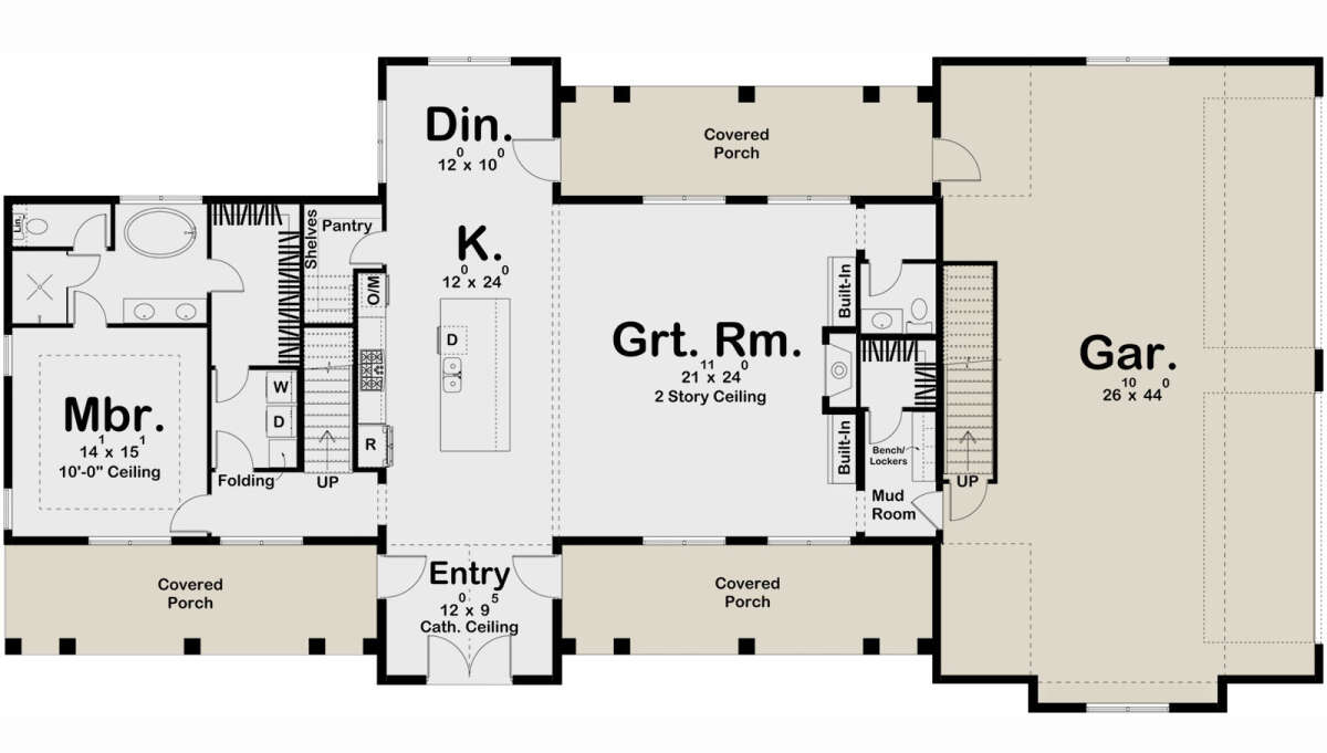 Main Floor for House Plan #963-00736