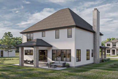 Craftsman House Plan #963-00737 Elevation Photo