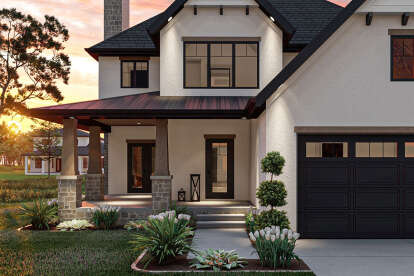 Craftsman House Plan #963-00737 Elevation Photo