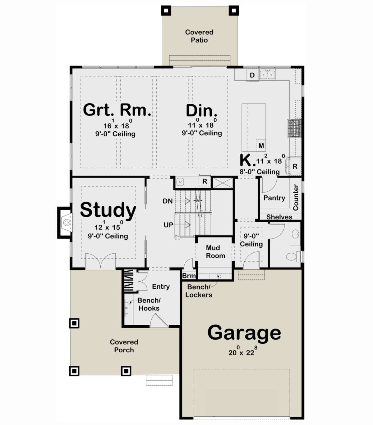 Main Floor for House Plan #963-00737
