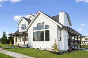 Modern Farmhouse House Plan #2464-00091 Elevation Photo