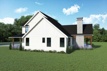 Modern Farmhouse House Plan #2464-00092 Elevation Photo