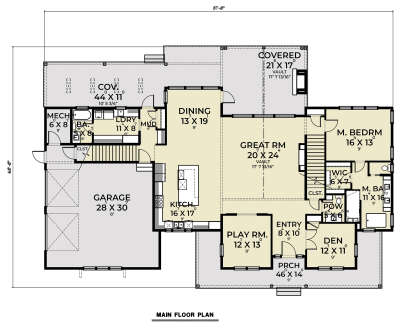 House Plan House Plan #28625 Drawing 1