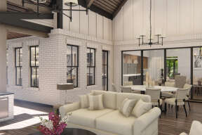 Modern Farmhouse House Plan #3571-00024 Additional Photo