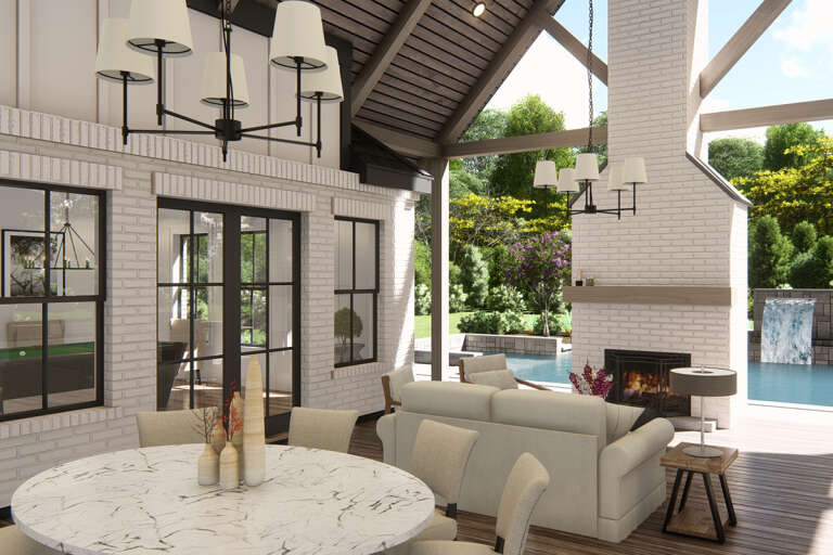 Modern Farmhouse House Plan #3571-00024 Additional Photo