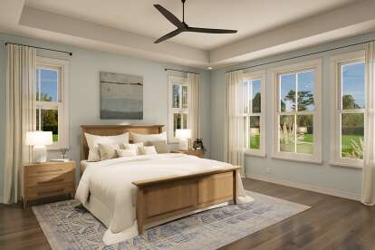 Modern Farmhouse House Plan #3571-00024 Additional Photo