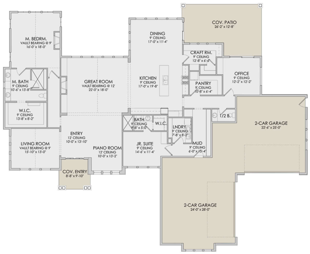 Main Floor  for House Plan #6422-00070