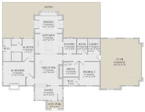 Main Floor  for House Plan #6422-00072