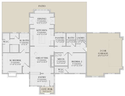 House Plan House Plan #28633 Drawing 1