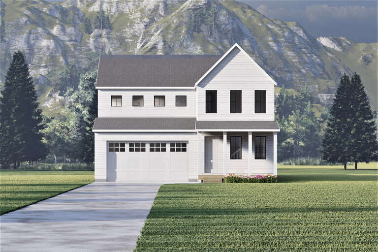 House Plan House Plan #28634 Front Elevation 