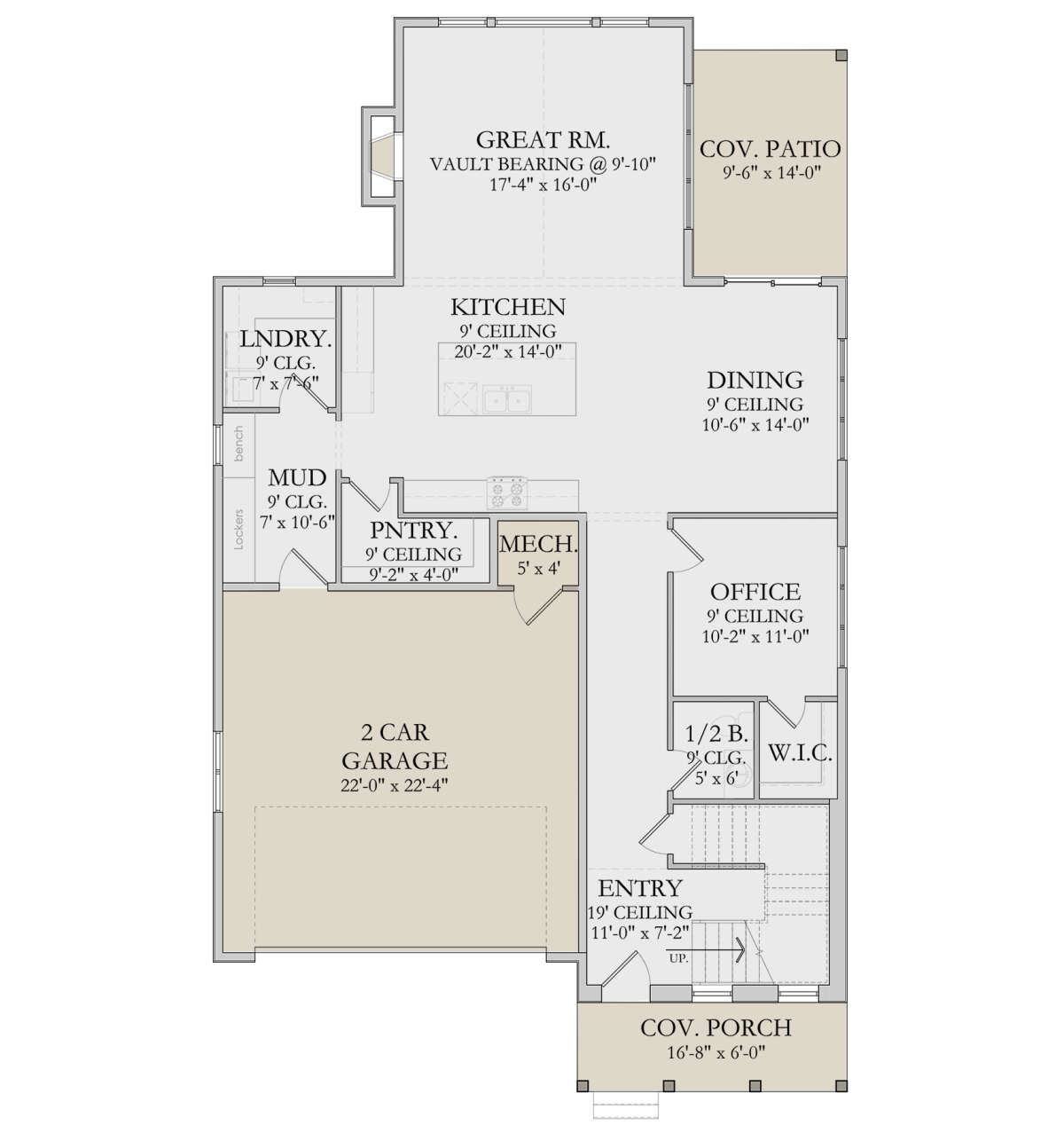 Main Floor  for House Plan #6422-00073
