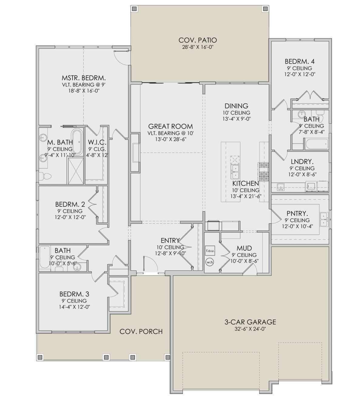 Main Floor  for House Plan #6422-00074