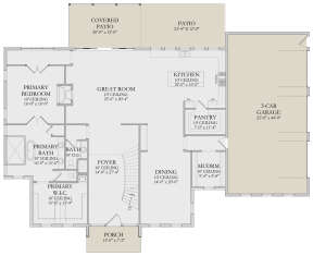 Main Floor  for House Plan #6422-00075