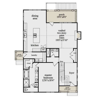 House Plan House Plan #28640 Drawing 1