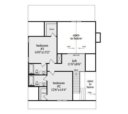 House Plan House Plan #28640 Drawing 2
