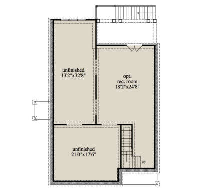 Basement for House Plan #957-00075