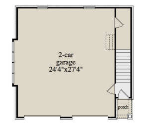 Garage Floor for House Plan #957-00076