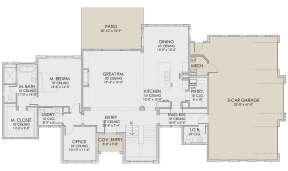 Main Floor  for House Plan #6422-00076