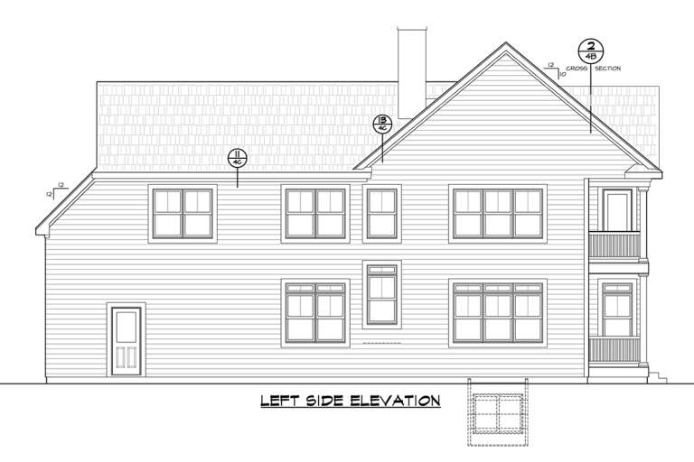 Country House Plan #402-01790 Elevation Photo
