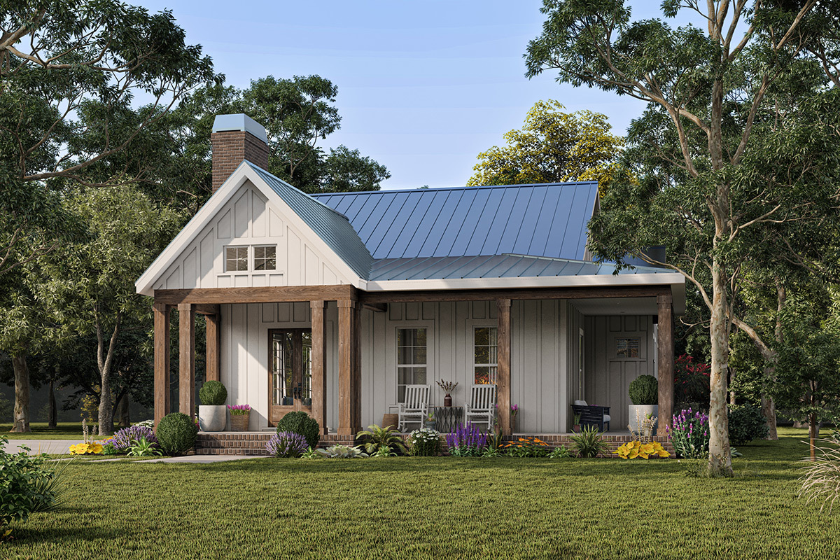 Modern Farmhouse House Plan 009-00331