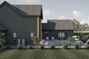 Modern Transitional House Plan #963-00741 Elevation Photo