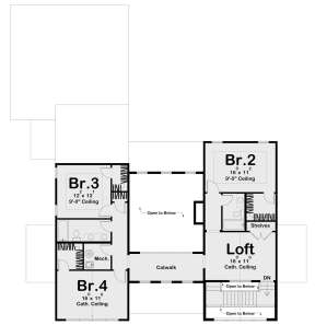 Second Floor for House Plan #963-00741