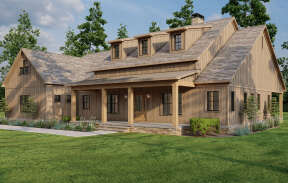 Mountain House Plan #8318-00335 Elevation Photo
