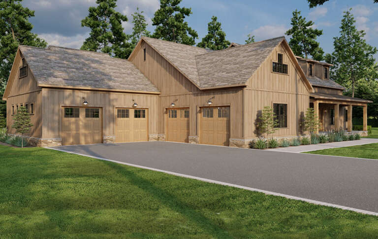 Mountain House Plan #8318-00335 Elevation Photo