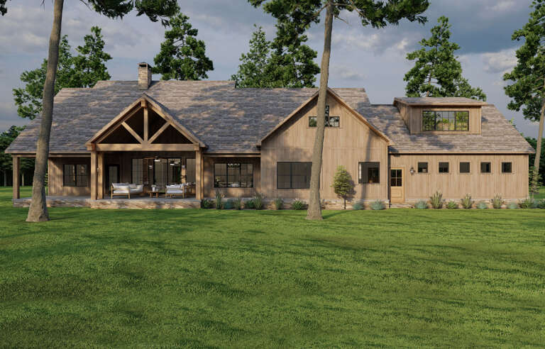 Mountain House Plan #8318-00335 Elevation Photo