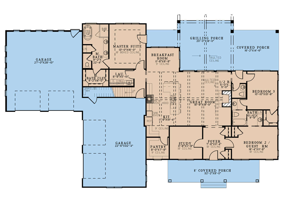 Main Floor  for House Plan #8318-00335